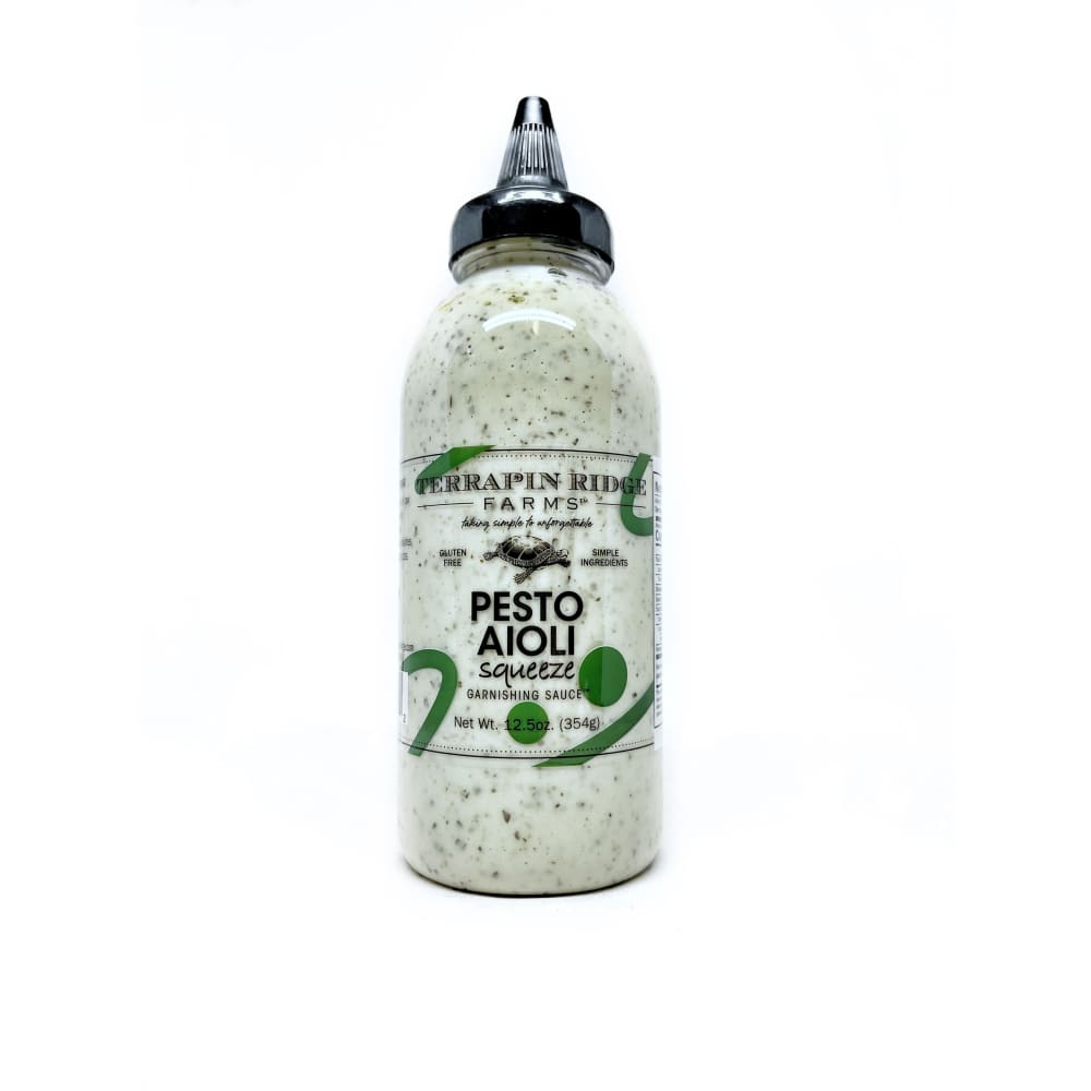 Terrapin Ridge Farms Pesto Aioli 13oz - Condiments