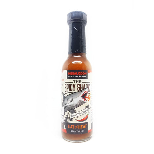 The Spicy Shark Megalodon Carolina Reaper Hot Sauce