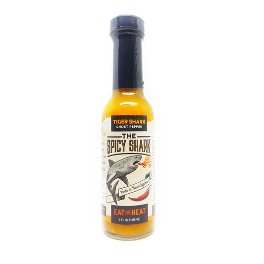 The Spicy Shark Tiger Ghost Pepper Hot Sauce